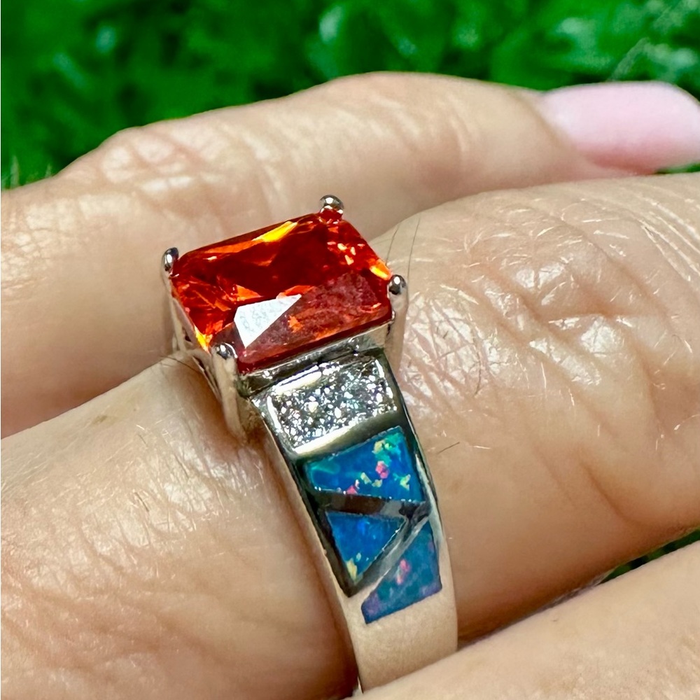 Ruby Stone Ring - image 1